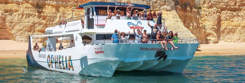 Billet Balade en bateau dans les grottes de Benagil + Barbecue
