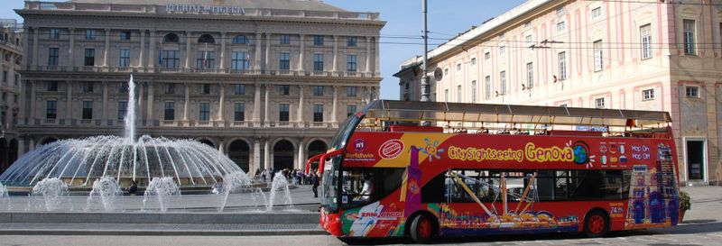 Billet Bus touristique de Gênes
