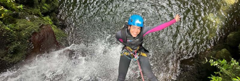 Billet Descente en rappel dans le canyon El Silencio