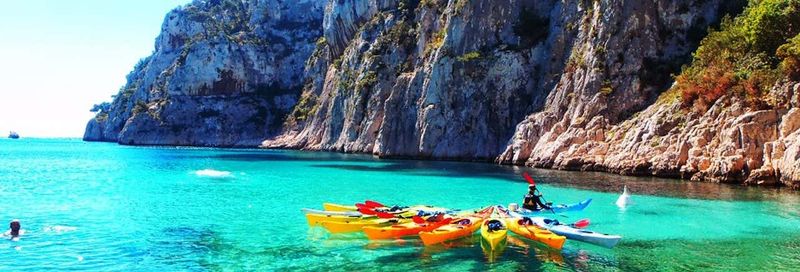 Billet Balade en kayak dans le parc national des Calanques