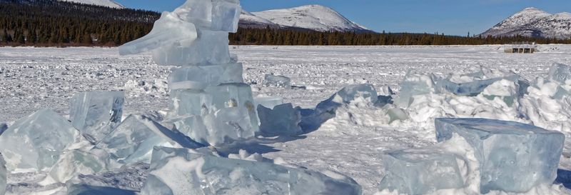 Billet Pêche sur glace à Whitehorse + Raquettes de neige