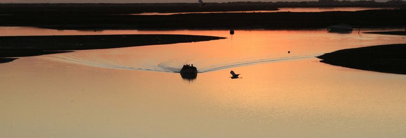Billet Balade en bateau sur la Ria Formosa au coucher du soleil