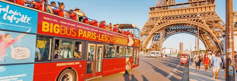 Billet Bus touristique de Paris Big Bus