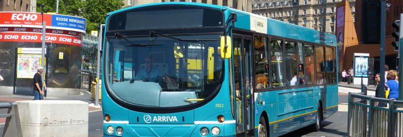Billet Bus entre l'aéroport John Lennon et Liverpool