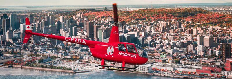 Billet Balade en hélicoptère à Montreal