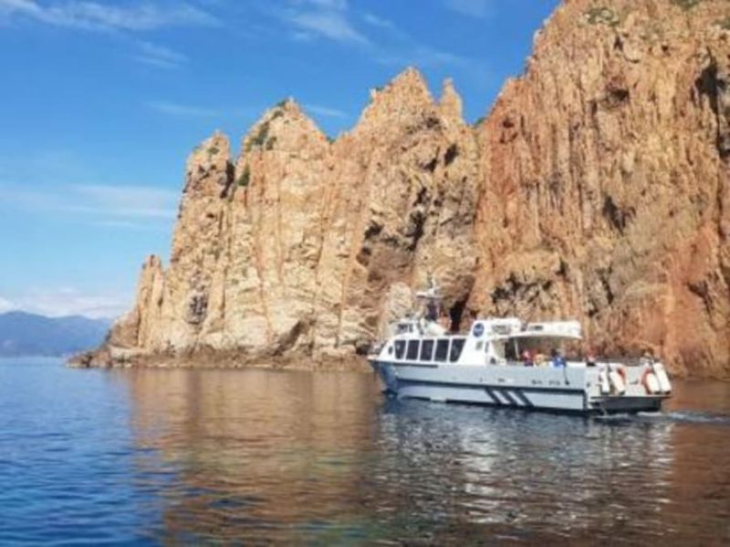 Billet Croisière Calanques de Piana - Capo Rosso en bateau vedette