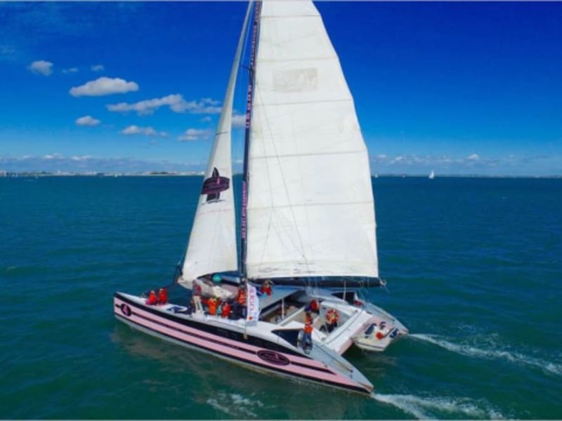 Billet Soirée apéritif en Catamaran en Bretagne depuis Port-Blanc (56)