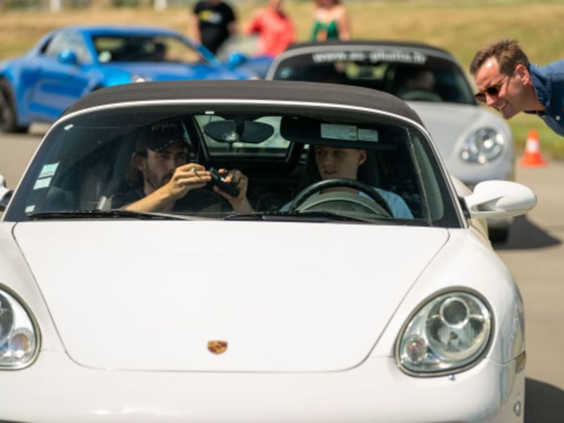 Billet Stage de Pilotage enfant en Porsche Boxter à Belloy-en-France