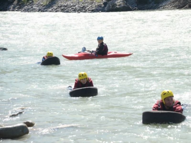 Billet Descente en Hydrospeed sur l'Isère (73)