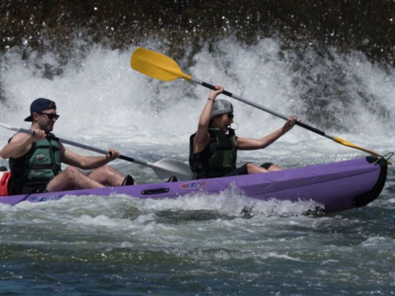 Billet Location de Canoë Kayak à Salavas - Parcours 7km