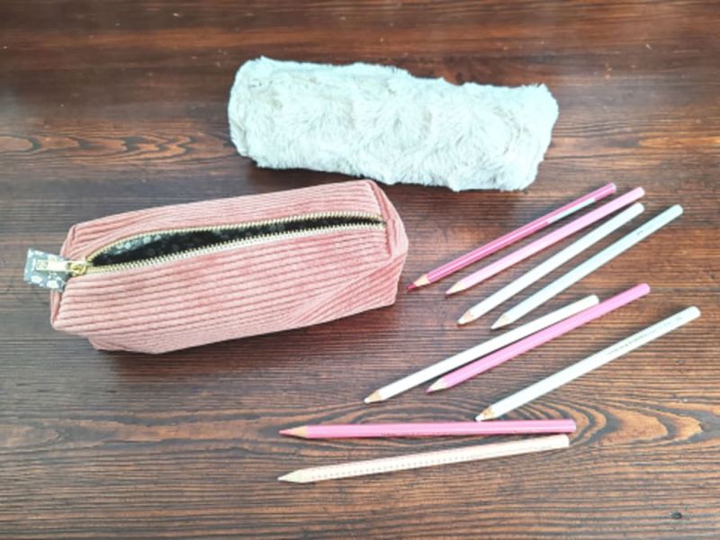 Billet Atelier couture création d'une trousse à Nancy (54)