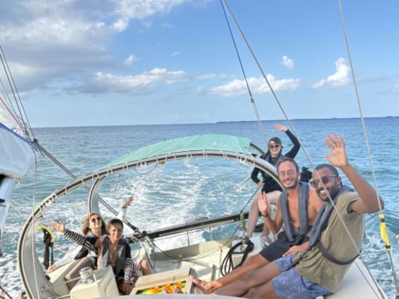 Billet Excursion en bateau à voile en Guadeloupe depuis Baie-Mahault