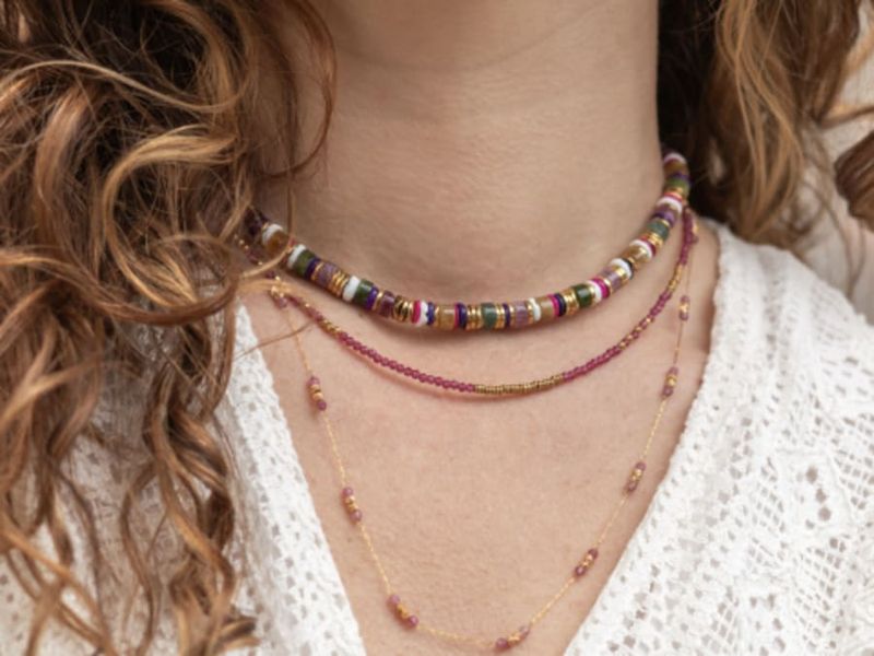 Billet Atelier bijoux création d'un collier à Bordeaux (33)