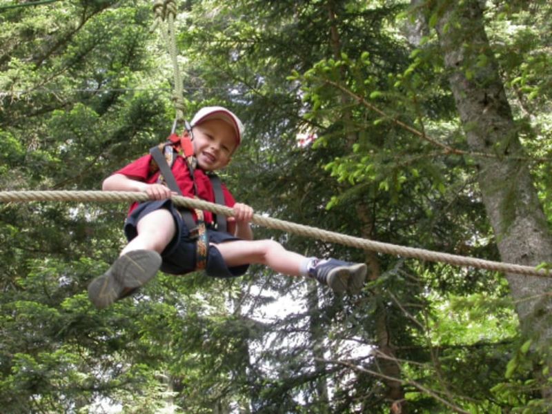 Billet Parc aventure Accrobranche à Bellevaux (74)