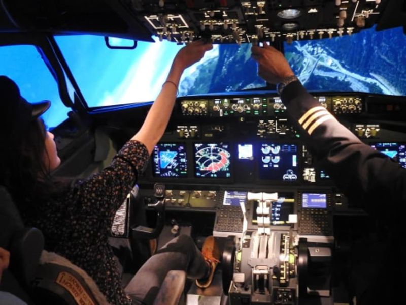 Billet Simulateur de vol d'avion de ligne Boeing 737 à Pontoise (95)