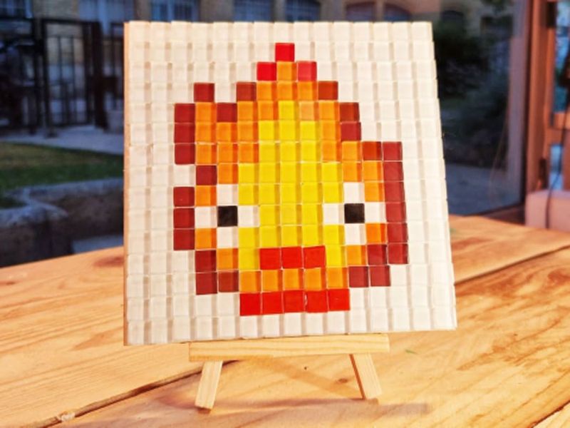 Billet Atelier Mosaïque Pixel-art à Paris 13ème