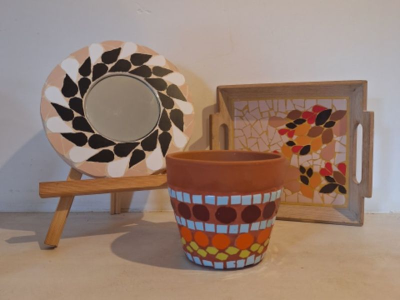 Billet Décorez votre objet en mosaïque à Paris 14ème