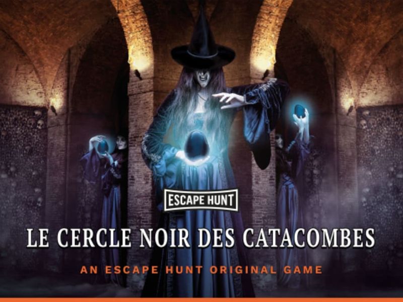 Billet Escape Game "Cercle Noir des Catacombes" Clermont-Ferrand (63)
