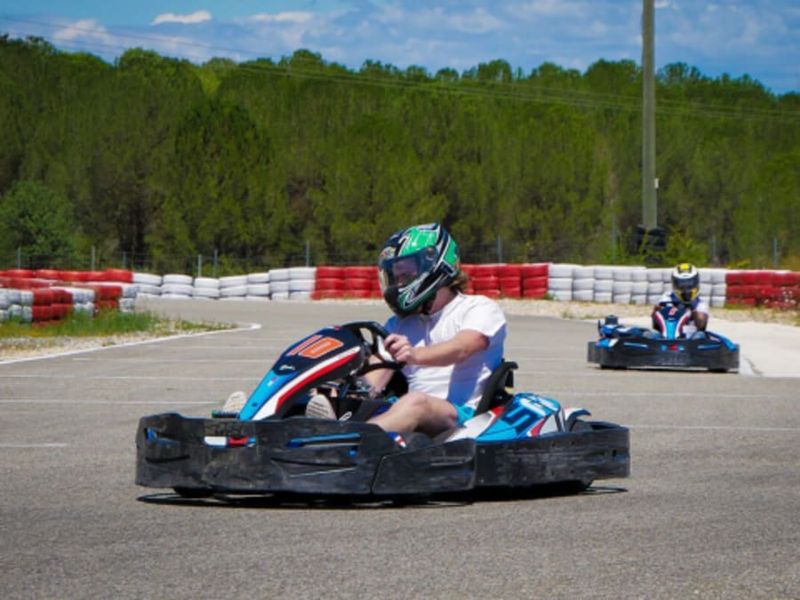 Billet Karting à  Grospierres (07)