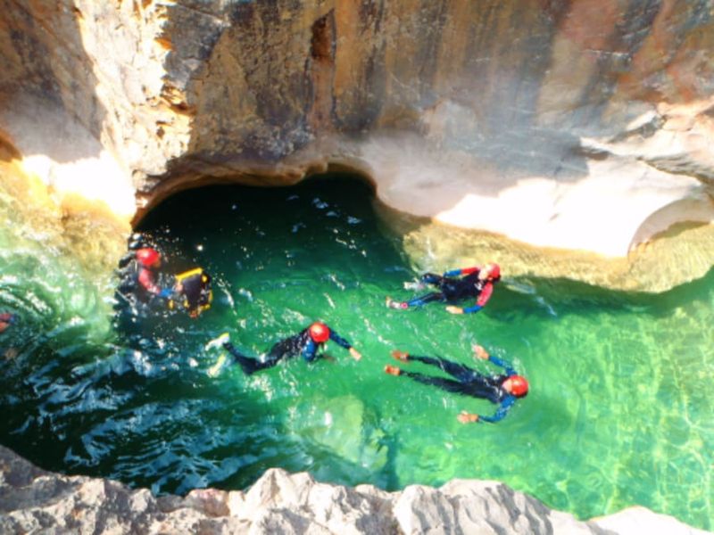 Billet Journée canyoning en Sierra de Guara