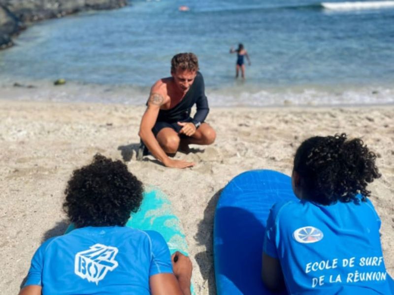 Billet Cours de surf à La-Saline-Les-Bains (974)