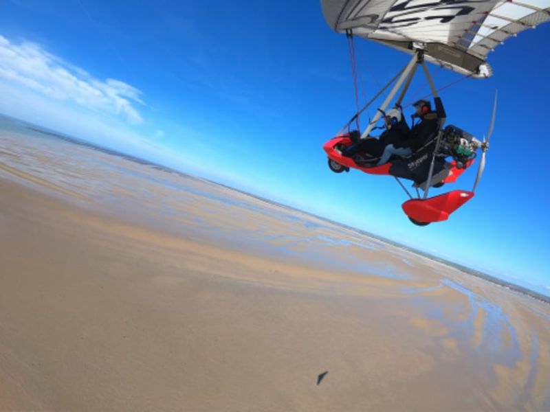 Billet Initiation au pilotage en ULM pendulaire dans le Cotentin (50)