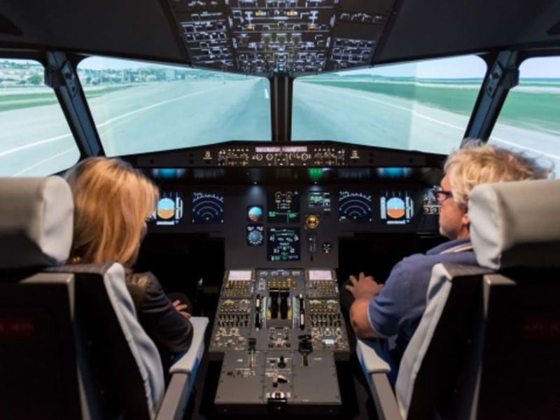 Billet Stage anti-stress en avion sur simulateur à Paris 12ème