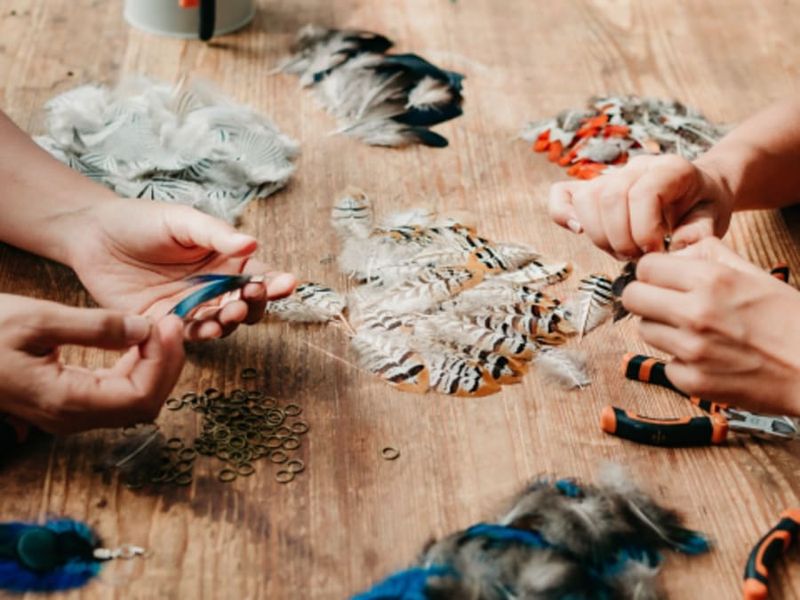 Billet Atelier bijoux en plumes à Montpellier ( 34)