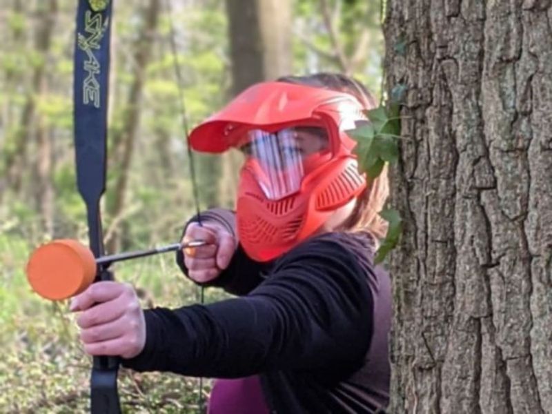 Billet Archery Battle & Combats de Sabre à Longnes (78)