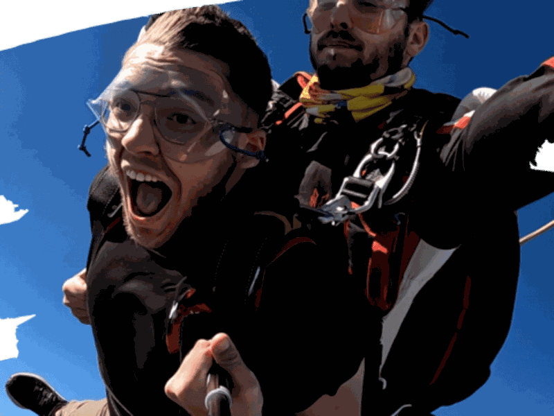 Billet Saut en Parachute Tandem en Hélicoptère à Font-Romeu (66)