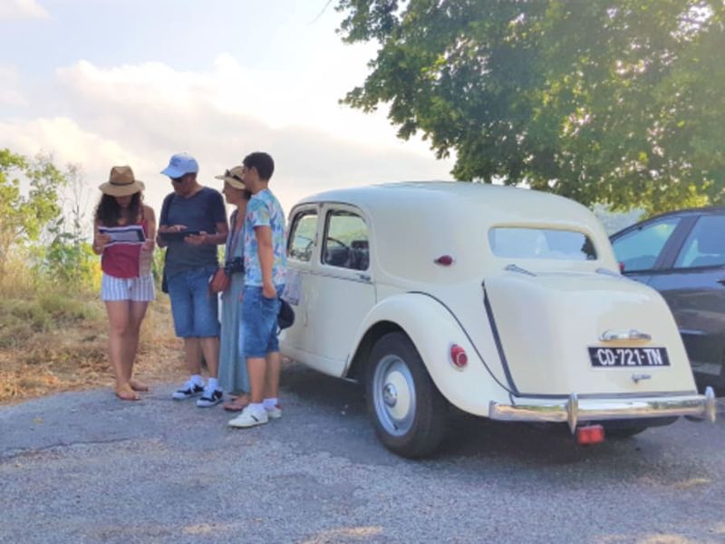 Billet Jeu de piste culturel en Traction Avant au départ de Grasse (06)