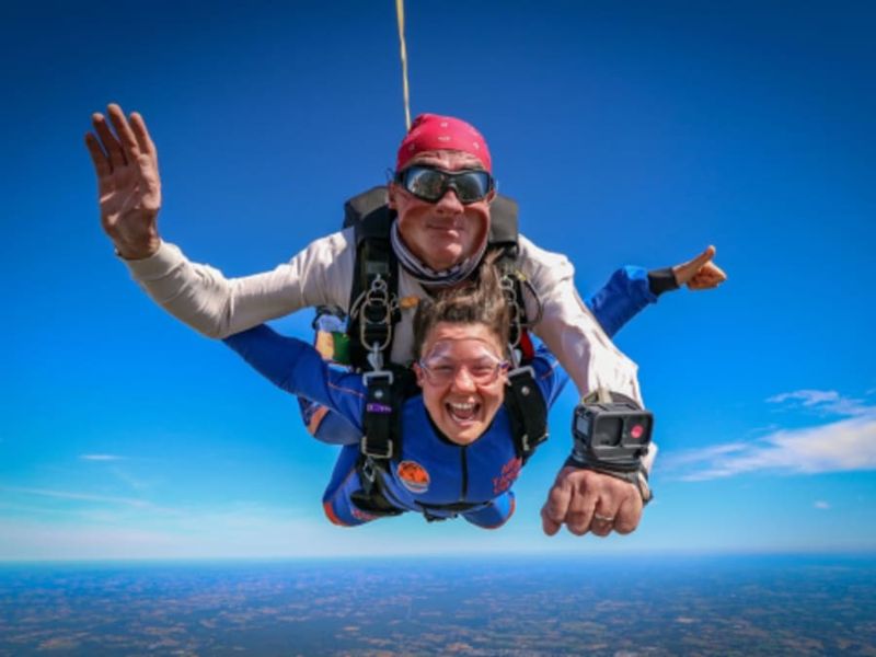 Billet Saut en Parachute en tandem à Vannes (56)