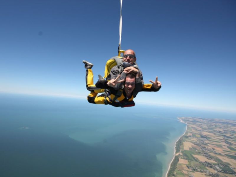 Billet Saut en Parachute en tandem au Havre (76)