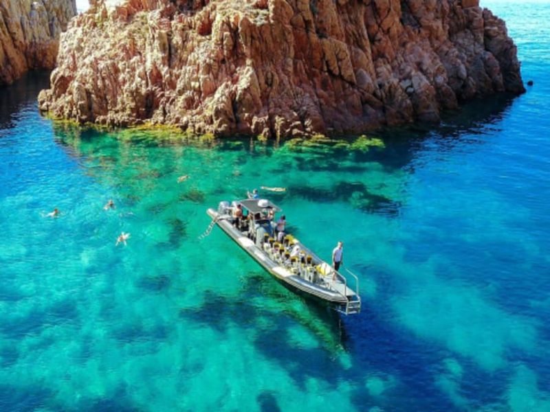 Billet Piana & la réserve de Scandola en bateau depuis Ajaccio