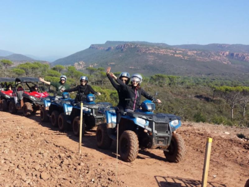 Billet Randonnée Quad proche du Muy dans le Massif des Maures (83)