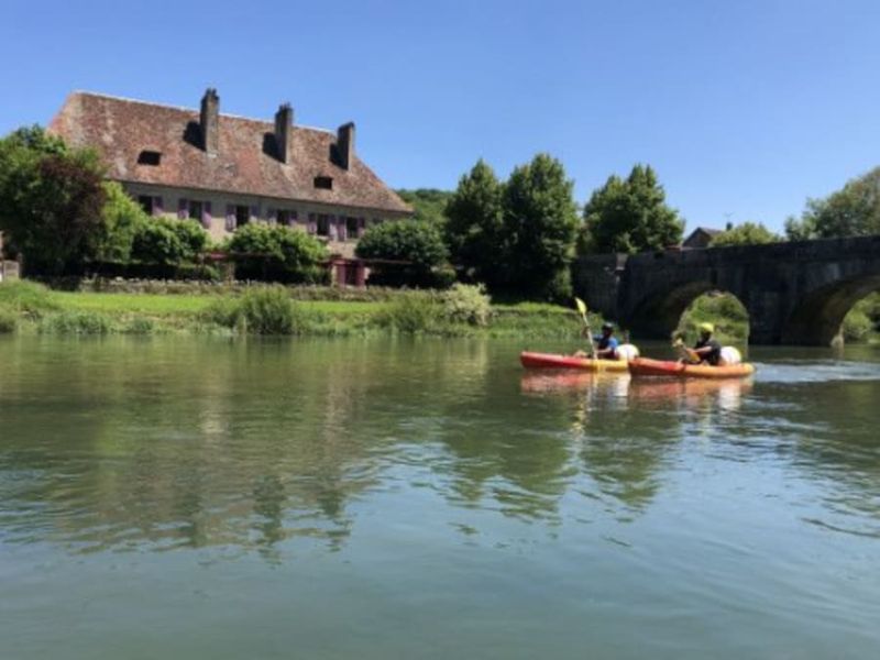 Billet Location de canoë-kayak à Quingey (25) - Parcours 12 km