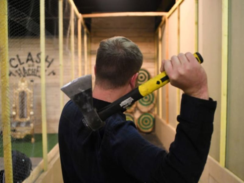 Billet Lancer de hache proche de Saint-Etienne (42)