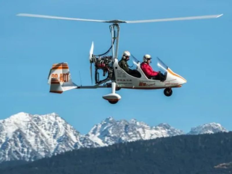 Billet Vol en ULM Autogire au-dessus du Lac de la Thuile (73)