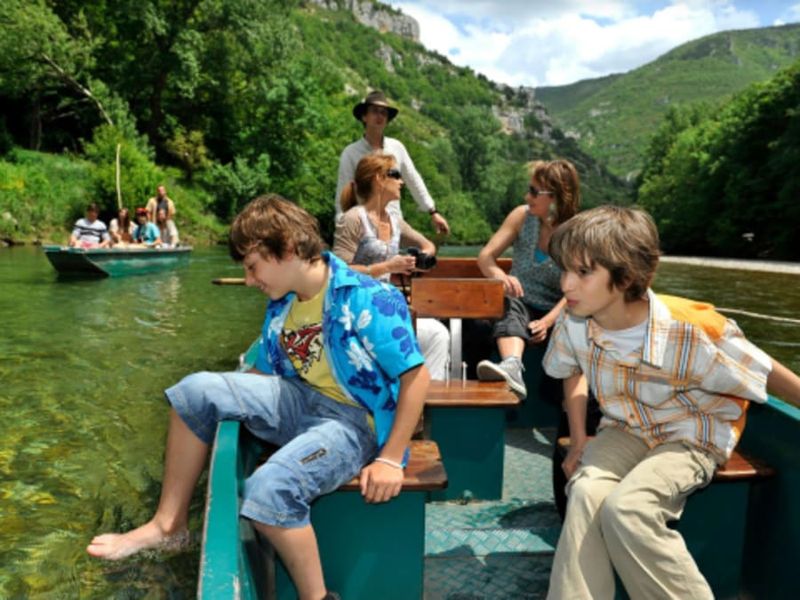 Billet Descente en barque des Gorges du Tarn (48)