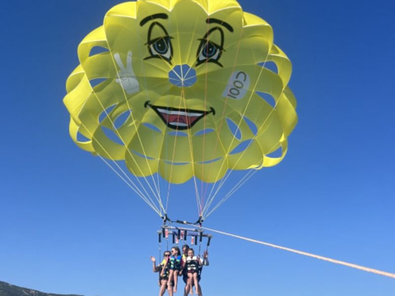 Billet Parachute Ascensionnel vol quintuor à La Rochelle (17)