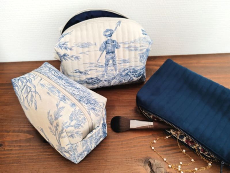 Billet Atelier couture création d'une trousse de toilette à Nancy (54)