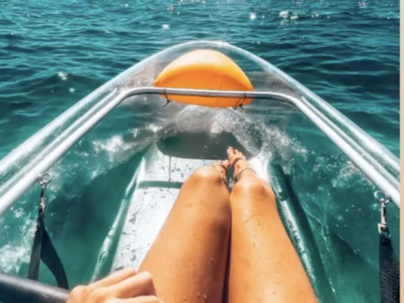 Billet Location de kayak transparent 3h à Antibes (06)