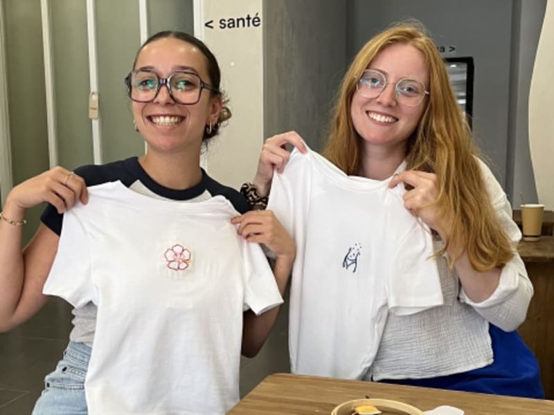 Billet Atelier à la broderie sur vêtements à Toulouse (31)