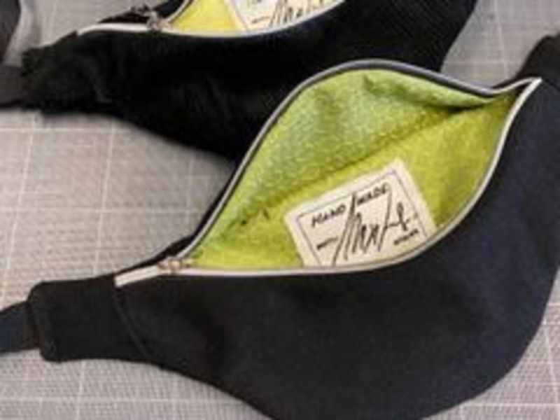 Billet Atelier couture d'une banane en tissu upcyclé à Saint-Louis (68)