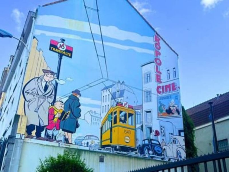 Billet Visite guidée des peintures murales de la BD à Bruxelles