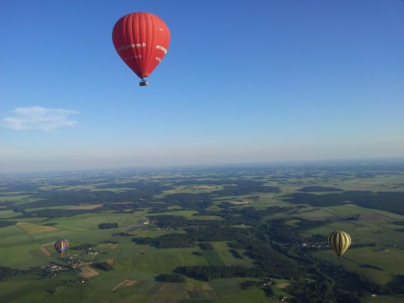 Billet Vol privé en Montgolfière au-dessus du Château d'Amboise (37)
