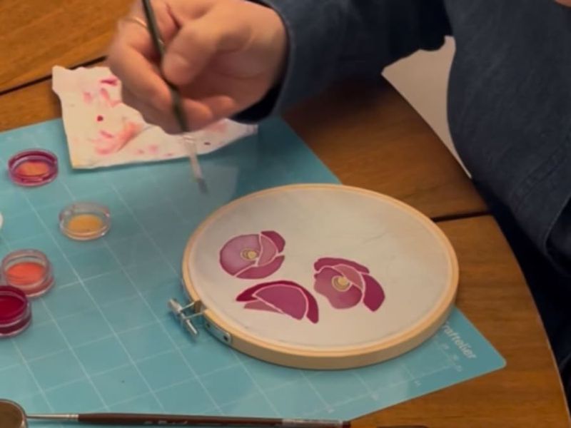 Billet Atelier peinture sur soie à Jouy-sous-Thelle (60)