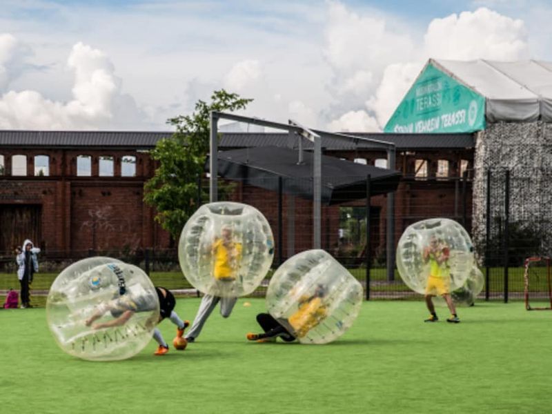 Billet Bubble Foot à Malafretaz proche de Mâcon (01)