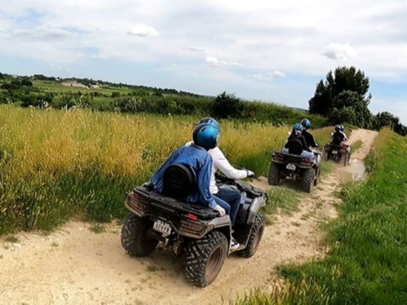Billet Randonnée Quad aux alentours d'Uzès (30)