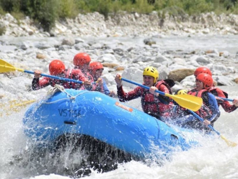Billet Rafting  à Aime "La Plagne" sur l'Isère (73)